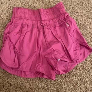 Free People the Way Home Fushia Shorts - Size medium